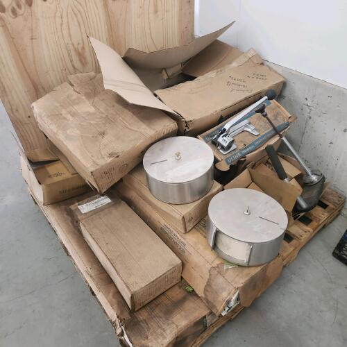 Skid of industrial equipment