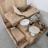 Skid of industrial equipment