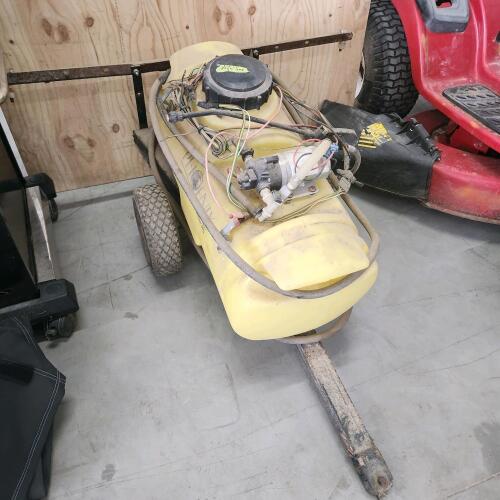 Lawn sprayer, hasn't been used in a few years