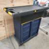 Plastic rolling tool cart