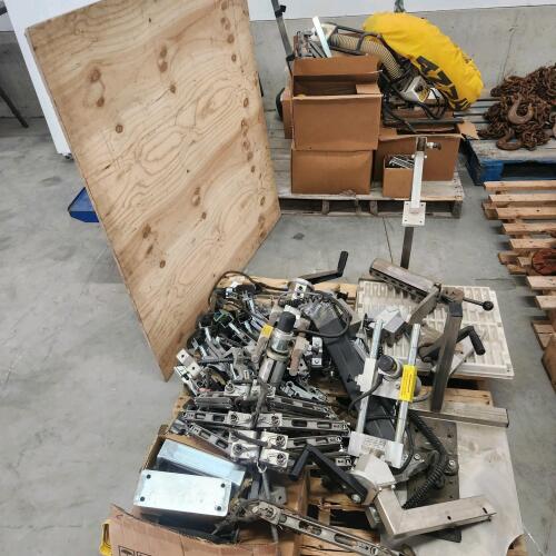 2 Skids of industrial equipment