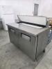 Stainless Refrigerated buffet table 48"L 30"W 36"H
