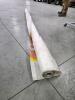 Part roll of house wrap