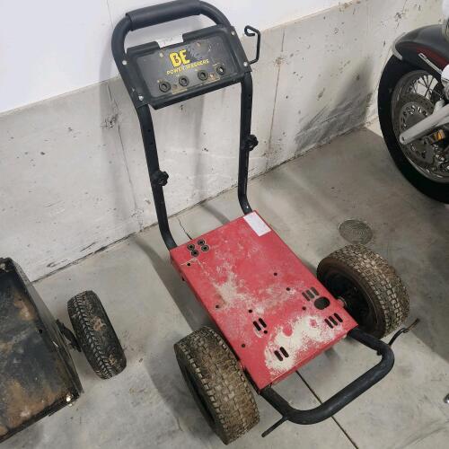 Pressure washer cart