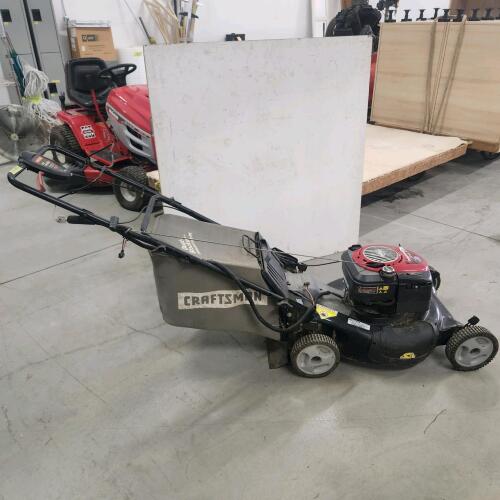 Self-propelled mower as is