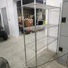 Metal shelf 48"L 18"W 72"H