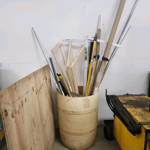 T Squares, telescopic handle, etc.