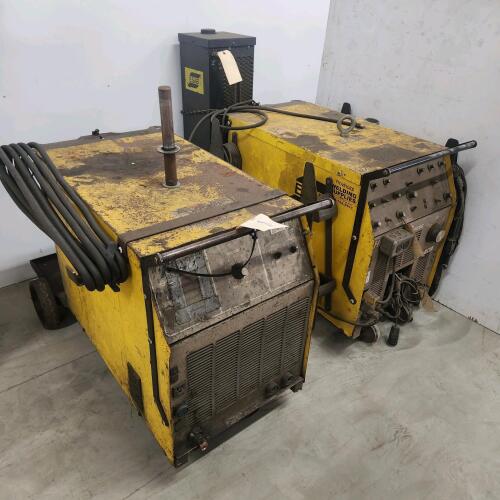 2 ESAB 600v welders for parts as is