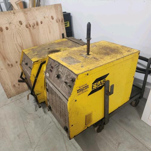 2 ESAB 600v welders for parts