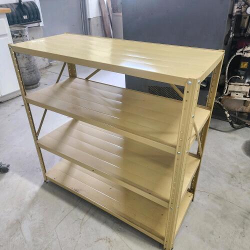 Metal shelf 36"L 15"W 36"H