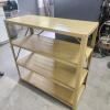 Metal shelf 36"L 15"W 36"H