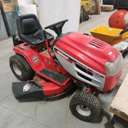 Mastercraft 16.5hp, 42" cut riding mower needs battery