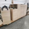 4'x8' Cart w cabinet sections