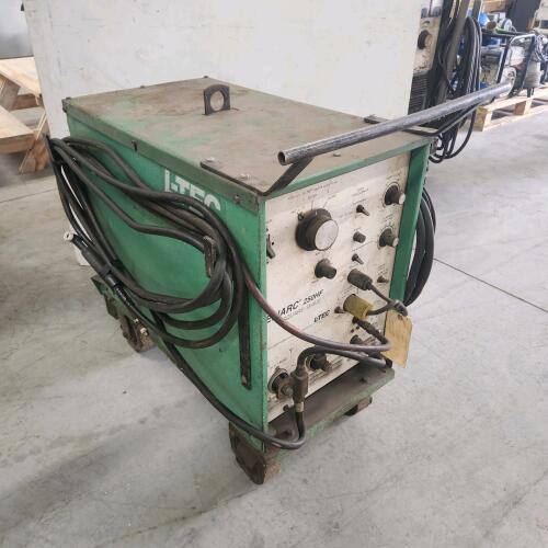 Heliarc 250HF tig welder as is