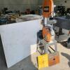 Ridgid bandsaw w new blade, 1 broken part, appears to be missing bracket to mount table