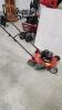 Running push mower