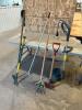 Electric string trimmer, garden tools