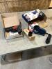 Unused drill bit sharpener, air drill