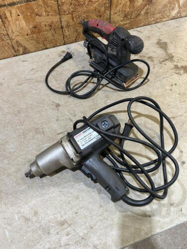 1/2&rdquo; Electric impact, sheet sander