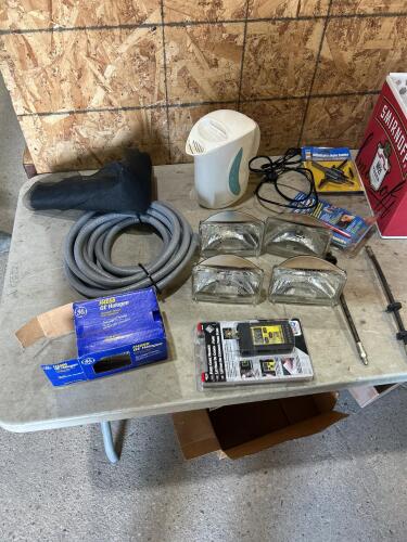 Glass fog lights, etc