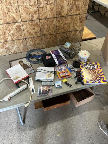 Various household items