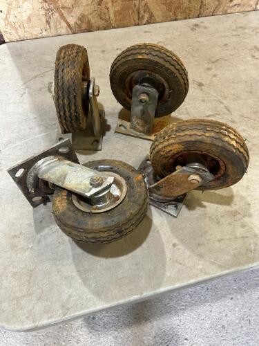 4 6&rdquo; Castors