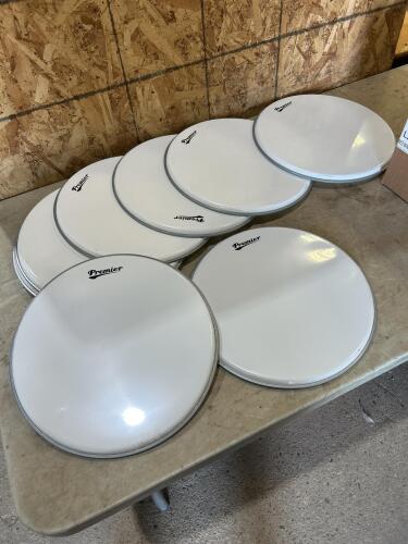 Premier brand marching drum heads