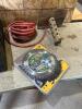 Bird feeder, 12&rdquo; saw blade, air hose