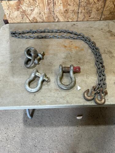 7&rsquo; 1/4&rdquo; Chain, clevice