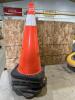 6 28&rdquo; Rubber pylons
