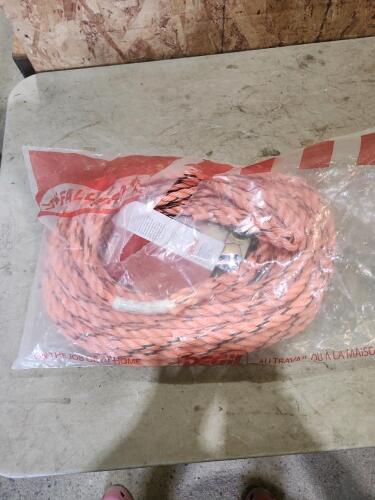 New 50' 5/8" Safety tether