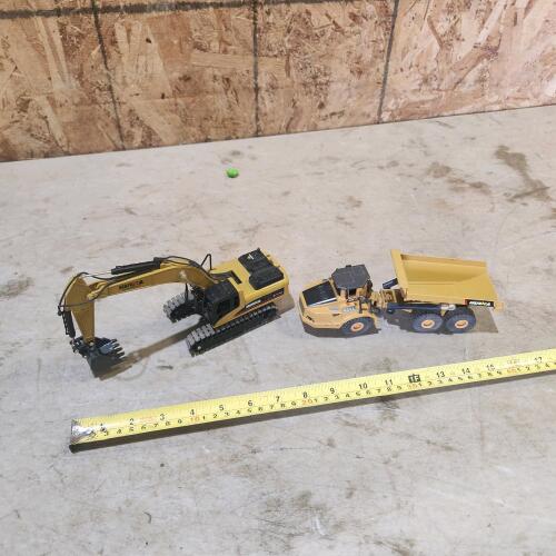 Diecast construction models