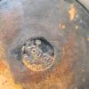 10" Cast frying pan, yeti travel mug - 2