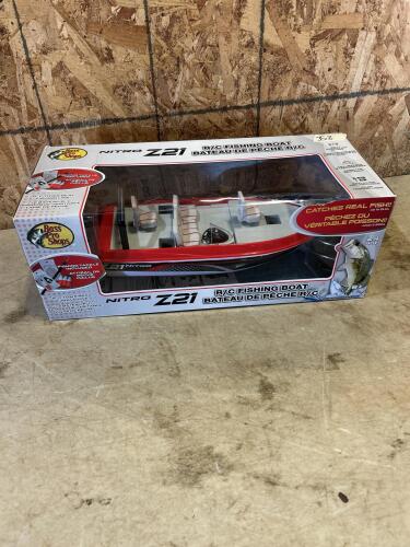 RC fishing boat