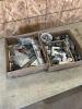 Fence tensioners, pipe fittings, various hardware