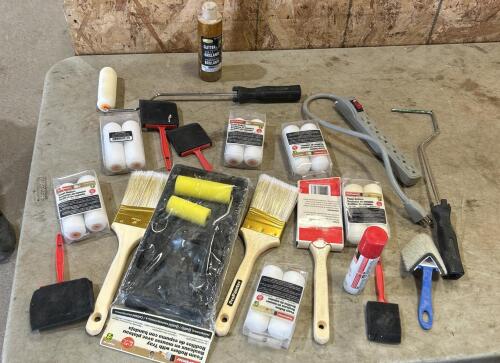 New painting supplies, power bar