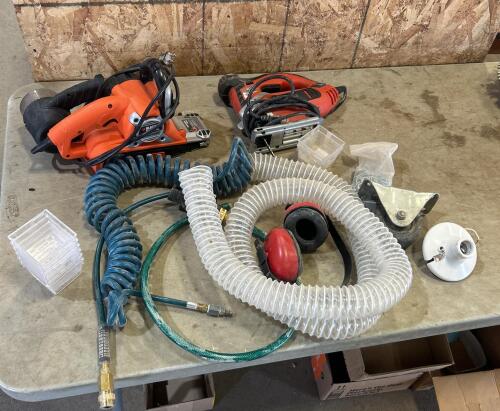 Jigsaw, belt sander, etc