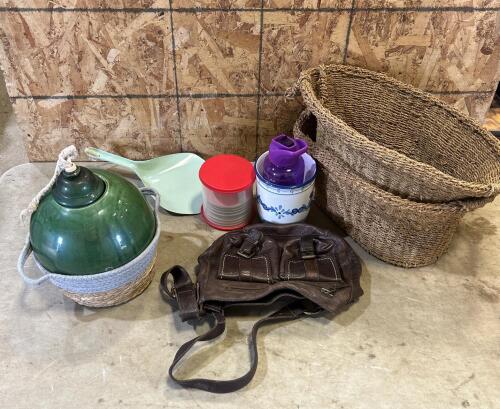 Citronella burner, household items