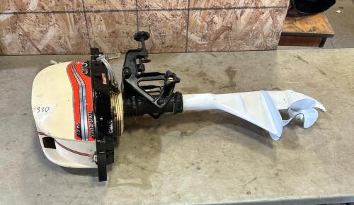 Arrow 7.5HP air cooled outboard motor runs needs tune up