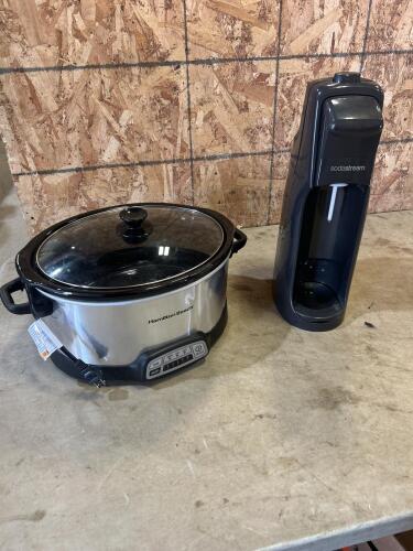Slow cooker, soda stream