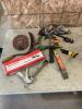 Grease gun, saw blades, etc