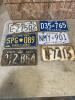 Older licence plates