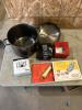 12&rdquo; Pot, various kitchen items