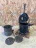 Cast sausage press