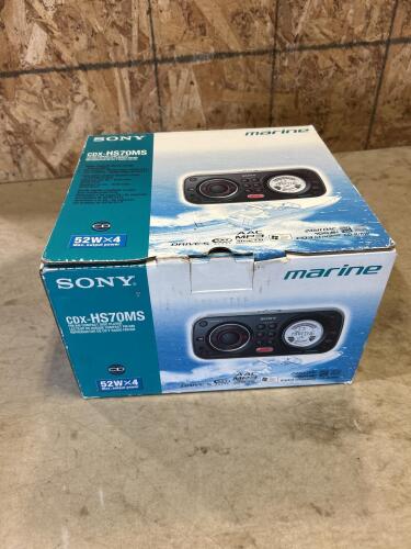 Unused Marine am/fm cd player