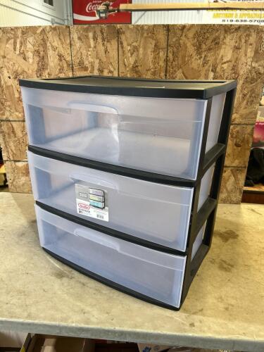 3 Tier storage drawers