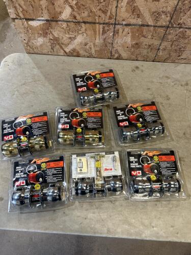 7 New door lock sets