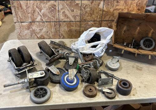 Assorted castors