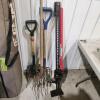 Pitch fork, shovel, handyman jack
