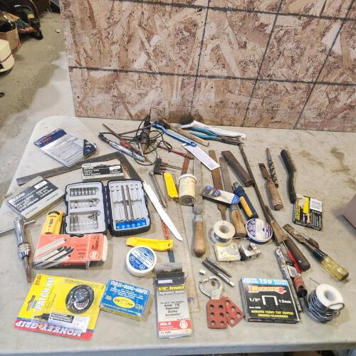 Assorted tools